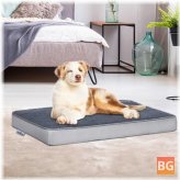 Focuspet Orthopaedic Dog Bed, Gray Filled Dog Toy Mat