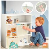 Kids Toy Box with Storage - Oxford Cloth