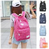 Women's Canvas Backpack for Travel - Casual