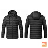 Waterproof Electric Heated Jacket with Heat Insulation - Winter