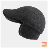 Winter Beanie Hat with Felt Ear Protection