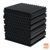 12-Pack Soundproof Foam Panels