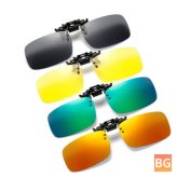 Polarized Clip-On Sunglasses for Driving and Cycling with Night Vision