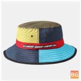 Waterproof Bucket Hat with Multicolor stitching