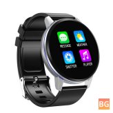1.22 Inch Touch Heart Rate Monitor with Music and Weather