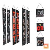 Ghost Festivals Banner with Curtain