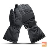 Waterproof Electric Heating Gloves - Touch Screen Heated Motorcycle