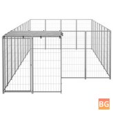Steel Dog Kennel - 117.2 ft²