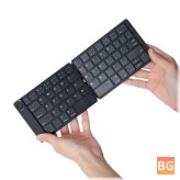 Foldable Multi-Device Bluetooth Keyboard