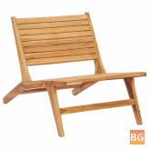 Garden Chair - Solid Teak Wood