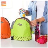 Tote Bag with Keep Fresh Ice and a Lunch Box for Food Camping and Picnics