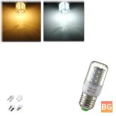 LED Corn Bulb - 2.8W, Warm White/White