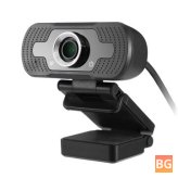 SAWAKE HD Webcam with Auto-Focus and Built-in Mic