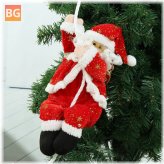 Christmas Tree with Rope and Santa