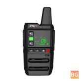 KSUN Mini Two-Way Radio with USB Rechargeable Battery for Outdoor Communication