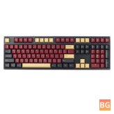 One Hundred Sixteen Key Color Matching Keycap Set, Cherry Profile, PBT, Two Color Molding