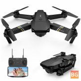 FLYHAL E58 PRO WIFI FPV with 120° FOV 1080P HD Camera and Adjustment Angle - High Hold Mode
