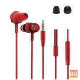 Dynamic Driver Earphones - 3.5mm Wired