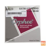Electric Guitar Strings - Smooth Handle, Bright Sound Quality