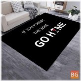 Modern Non-slip 3D Area Mat for Home and Office Use