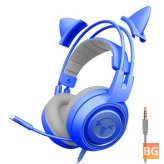 SOMIC G951S Cat Ear Headphones Over-Ear Headphones for Gaming