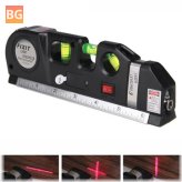 Laser Level - Spirit Level Line Lasers Ruler - Horizontal Ruler - Measure Line Tools -adjusted Standard