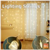 LED Love/Butterfly Curtain Lights