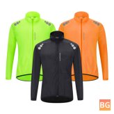 Breathable Cycling Jacket with Reflective Material