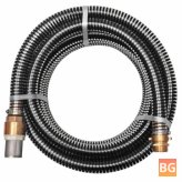 15m Black Hose with Brass Fittings (25mm)