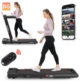 Geemax 2 in 1 Home Office Treadmill - 3.0HP - Foldable Walking Running Pad - Treadmill for Home
