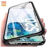 9H Tempered Glass Metal Protective Case for Samsung Galaxy S20 2020/5G