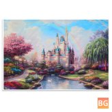 Home Decor Photo Background with Background Material - Castle