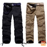 Pants for Men - Thick, Outdoor-Style Cargo Pants