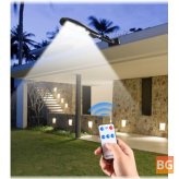 24-Hour Solar Light with Remote Control - IP65 Waterproof