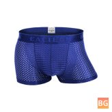 Ice Silk Mesh Breathable Shorts for Men