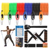 Resistance Band Set for Door Anchor and Fitness Gym