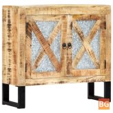 Mango Wood Sideboard - 31.4"x11.8"x29.9