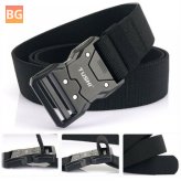 Belt with Metal Buckle and Quick Release Strap for Men's Pants