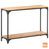 Console Table 43.3x11.8x29.5" Solid Acacia Wood