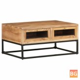 35.4"x23.6"x15.7" Wood Coffee Table