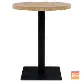 Table with MDF and Steel Construction