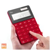 XM-Fizz FZ66806 12-Digit Large Display Panel Button Calculator for College Students