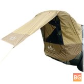 Car Trunk Tent Sunshade - Rainproof for Self-driving Tour BBQ Tent