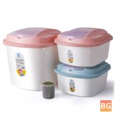 Rice Bucket for Storage - Pet Food Storage Container