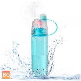 BIKIGHT Spray Sport Water Bottle - Portable Outdoor Climbing Cycling Cooling Spray Cup