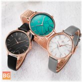 SHENGKE SK K0137 Fashion Marble Texture Dial Women's Watch - Quartz Watch