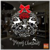 Xmas Decor Stickers - Window & Wall Decoration for Home & Shop