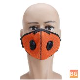 Printing Mask with Carbon Fiber Dust- and Water-Resistant Fabric