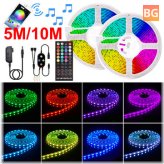 5/10m RGB Strip Lights with Bluetooth APP - 5050 Colors