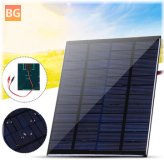 Solar Panel with Clips - Polycrystalline Silicon Solar Cell